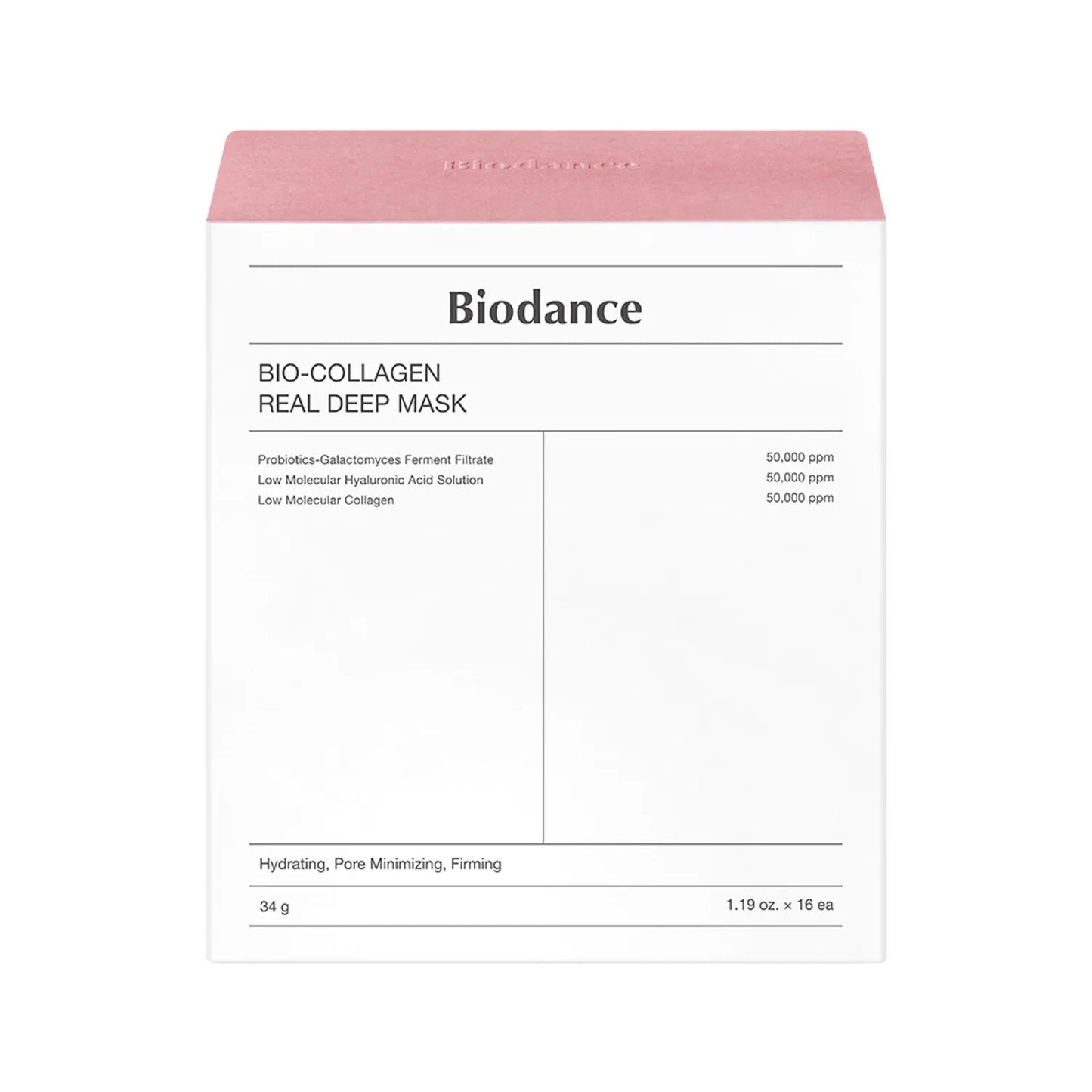 BIODANCE Bio Collagen Real Deep Mask Sheet 16P